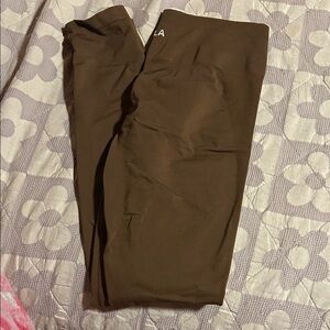 Aurola Brown Leggings for Women